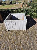 NIEUW Douglas plantenbak handgemaakt zilvergrijs NU 80 EURO!, Ophalen, Nieuw, Rechthoekig, Hout