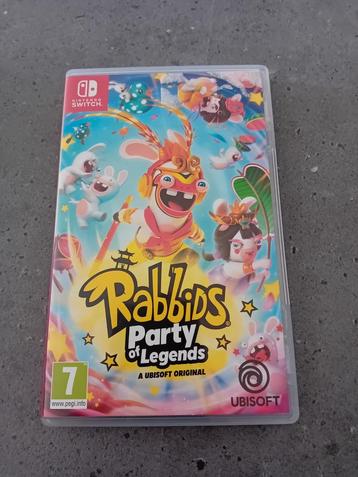 Nintendo Switch - Rabbids party of legends  beschikbaar voor biedingen
