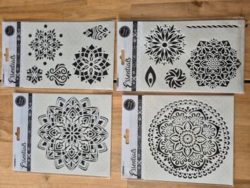 Studiolight essentials Doodle Masks 4 stuks.  beschikbaar voor biedingen