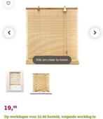 Bamboe rolgordijnen 3 stuks, Huis en Inrichting, Gebruikt, 100 tot 150 cm, Ophalen of Verzenden, 150 tot 200 cm