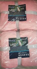 ACTIE! 2X Unique plaid Lars 230X200 Roze, Ophalen of Verzenden, Nieuw