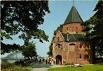 Nijmegen, Valkhof met karolingische kapel - volk - ongelopen, Ophalen of Verzenden, 1920 tot 1940, Ongelopen, Gelderland