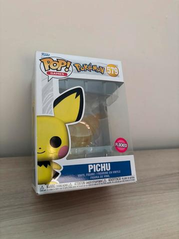 Pichu #579 flocked Funko Pop! Pokémon Empty BOX beschikbaar voor biedingen