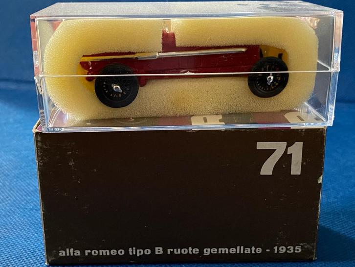 Alfa Romeo Tipo B ruote gemellate 1935, Hobby en Vrije tijd, Modelauto's | 1:43, Zo goed als nieuw, Auto, Overige merken, Ophalen of Verzenden