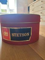 Stetson hoedendoos rood oud, Verzamelen, Ophalen of Verzenden, Gebruikt