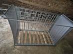 JICKERSON Design Metalen Kinderbedje - Grijs/Zilver, Ophalen, Gebruikt, Ledikant