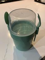 Nieuw! Muesli beker met bestek - handig voor onderweg!, Huis en Inrichting, Keuken | Keukenbenodigdheden, Ophalen of Verzenden
