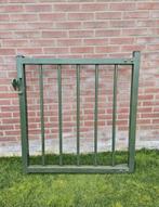 Groene B&G Poort - 95x100cm, Tuin en Terras, Tuinhekken en Hekwerk, Met poort, Gebruikt, Ophalen of Verzenden, Tuinhek