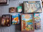 Doos 3 bordspellen 8 stuks, Ophalen of Verzenden, Zo goed als nieuw