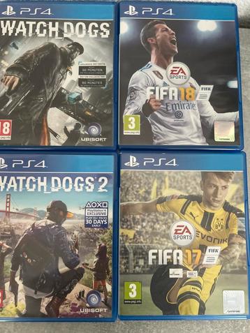 PS4 Games - Watch Dogs & FIFA beschikbaar voor biedingen