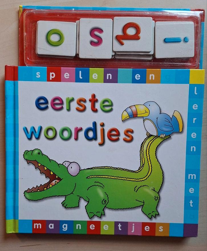 Leer eerste woordjes met magneetjes!, Boeken, Kinderboeken | Baby's en Peuters, Ophalen of Verzenden
