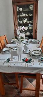Vintage Kerst servies goed porselein, Ophalen, Gebruikt, Bord(en), Overige stijlen