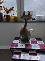 Metalen Kat Decoratie / Kandelaar, Ophalen of Verzenden, Gebruikt