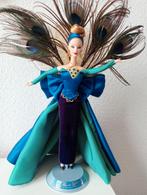 Prachtige zgan verzamel Barbie Peacock van Mattel pauw, Verzamelen, Poppen, Ophalen of Verzenden, Zo goed als nieuw, Pop
