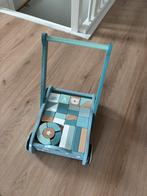 Blokkenkar little dutch, Kinderen en Baby's, Speelgoed | Houten speelgoed, Ophalen, Gebruikt