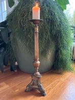 Oude koper/messing kandelaar, Antiek en Kunst, Ophalen of Verzenden, Koper of Brons