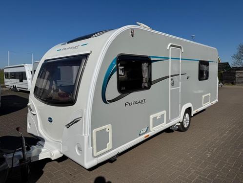 Bailey Pursuit Plus 550/4 2016 | Enkele bedden | Mover, Caravans en Kamperen, Caravans, Bedrijf, Overige merken