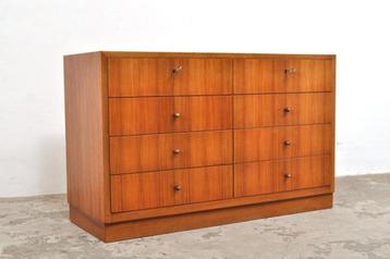 Vintage ladekast teak kastje tv meubel halkast WK Möbel 60s beschikbaar voor biedingen