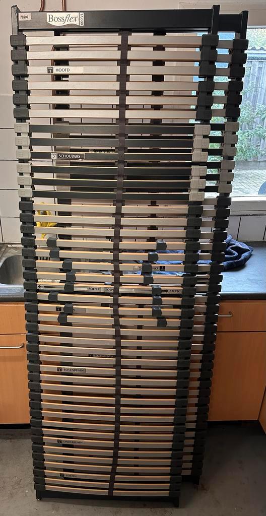 2x Lattenbodem 64x195 - Camper aanpassing, Huis en Inrichting, Slaapkamer | Matrassen en Bedbodems, Zo goed als nieuw, Bedbodem