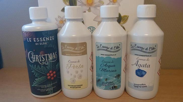 4 x Wasparfum   LE ESSENZE DI ELDA, Huis en Inrichting, Schoonmaakartikelen, Overige typen, Verzenden