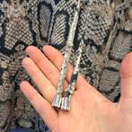 Caroline Biss snake print shirt dikke stof grijzig 38 45123, Kleding | Dames, T-shirts, Maat 38/40 (M), Bruin, ., Ophalen of Verzenden