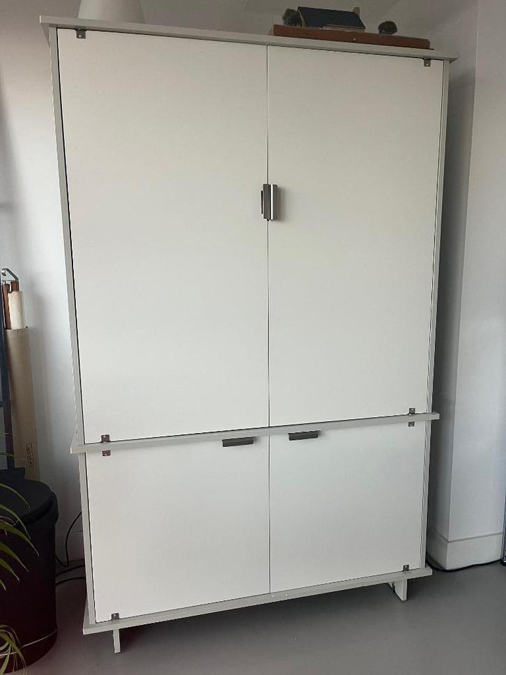 piet hein eek kast, Huis en Inrichting, Kasten | Dressoirs, Zo goed als nieuw, 100 tot 150 cm, 50 tot 75 cm, Met plank(en), Ophalen