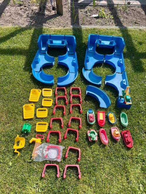 Aquaplay 41 onderdelen - variabele opstelling, Kinderen en Baby's, Speelgoed | Buiten | Los speelgoed, Gebruikt, Ophalen