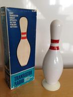 Radio,Bowling Pin Kegel.USA zeldzaam, Ophalen, Zo goed als nieuw, Transistorradio