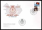 FDC : IJsland - 1995 - 100 jaar Leger des Heils - Michel 818, Postzegels en Munten, Verzenden, Onbeschreven, Europa