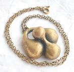 Menno Meijer bronzen ketting design jaren 70 80 sculptuur, Ophalen of Verzenden