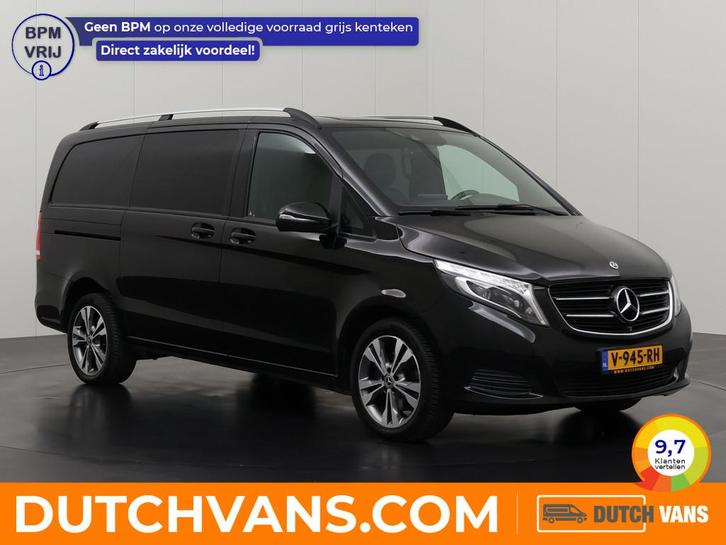 Mercedes-Benz V-Klasse 250 250d Lang Avantgarde Dubbele Cabi, Auto's, Bestelauto's, Te koop, ABS, Achteruitrijcamera, Airconditioning