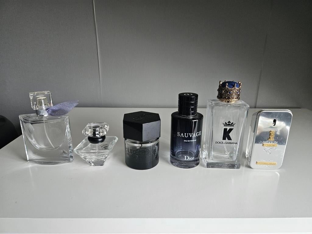 Lege Parfum Flesjes - Diverse Merken, Ophalen of Verzenden, Gebruikt