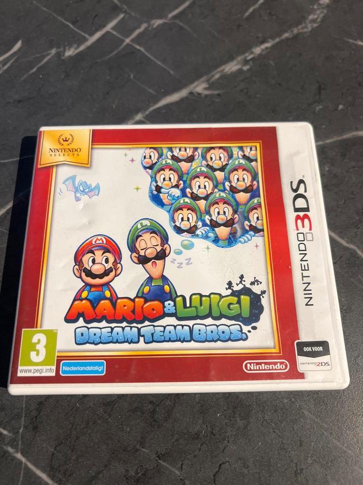 Mario & Luigi: Dream Team Bros. - Nintendo 3DS, Spelcomputers en Games, Games | Nintendo 2DS en 3DS, Gebruikt, Role Playing Game (Rpg)