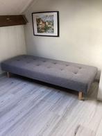 Boxspring 90x200cm  grijs zacht, Ophalen, 90 cm, Eenpersoons, Zo goed als nieuw
