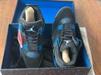 Nike Air Jordan 4 zwart-blauw maat 45 ongedragen, Kleding | Heren, Schoenen, Zwart, Nieuw, Ophalen of Verzenden, Sneakers of Gympen