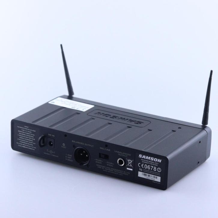 Samson CR77 Airline77 Draadloos Receiver | Nette staat, Audio, Tv en Foto, Versterkers en Receivers, Zo goed als nieuw