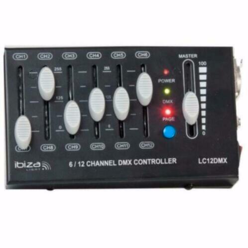 Compacte DMX controller voor 12 DMX kanalen [2320-B], Muziek en Instrumenten, Licht en Laser, Nieuw, Licht, Ophalen of Verzenden