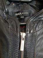 Zwarte echt leren jas van Arma Size 38, Maat 38/40 (M), Zwart, Arma, Ophalen of Verzenden