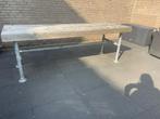 Buiten tafel, Tuin en Terras, Tuintafels, Ophalen, Gebruikt, Rechthoekig, Hout
