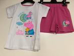 Nieuw witte peppa pig shortama / pyjama maat 116, Nacht- of Onderkleding, Meisje, Nieuw, Ophalen of Verzenden