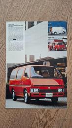 Isuzu Van leaflet 1983, Ophalen of Verzenden, Gelezen, Overige merken