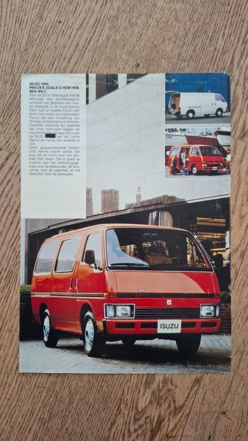 Isuzu Van leaflet 1983 beschikbaar voor biedingen