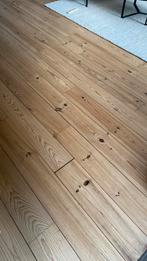 Gebruikte massief grenen vloer, Doe-het-zelf en Verbouw, Ophalen, Gebruikt, Vloerdelen of -planken, 10 m² of meer