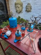 Camping Gaz Set: Kooktoestellen, Lamp & Tanks, Caravans en Kamperen, Ophalen of Verzenden, Gebruikt
