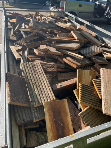 Openhaard hout hardhout ruim 1,5 kub beschikbaar voor biedingen