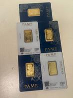 PAMP 15,5g GoudBaar - 1/2 ounce QR Code, Postzegels en Munten, Edelmetalen en Baren, Ophalen of Verzenden, Goud