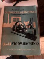 Kennis van Calorische Werktuigen Deel II Stoommachines, Antiek en Kunst, Antiek | Boeken en Bijbels, Ophalen of Verzenden