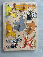 Goki houten puzzel dieren, Kinderen en Baby's, Ophalen of Verzenden