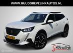 Peugeot 2008 1.2PT 101 PK H6 Allure Navi 1/2Leer DonkerGlas, 101 pk, Gebruikt, 1199 cc, Leder en Stof