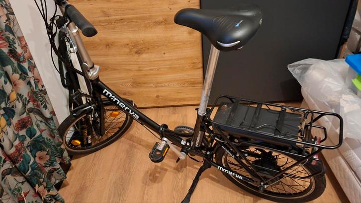 2x Minerva E-Folding XV E-bikes - Hoeven, Fietsen en Brommers, Fietsen | Vouwfietsen, Zo goed als nieuw, Overige merken, 16 tot 18 inch